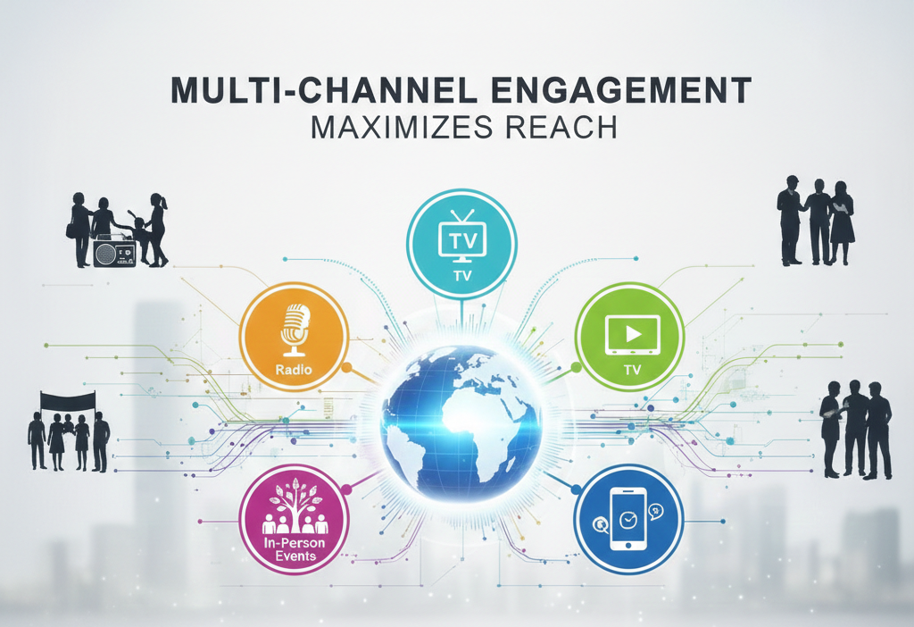 Multi-Channel Engagement Maximizes Reach